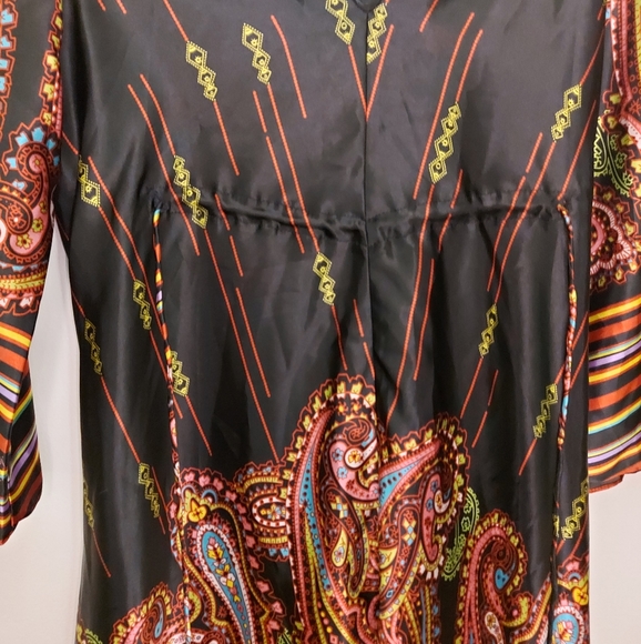 Coco & Tashi Silky Sharkbite Dress - Picture 4 of 10